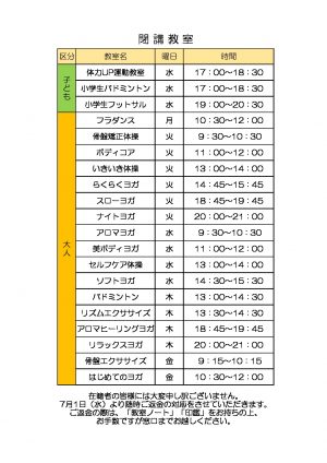 HP閉講リストのサムネイル