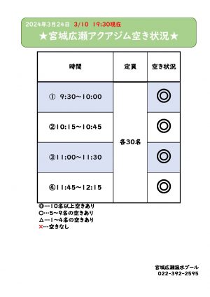 空き状況お知らせ用　3.10のサムネイル